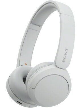 Wireless White WH-CH520 Microphone 50 Hours Battery On-Ear Bluetooth Headphones